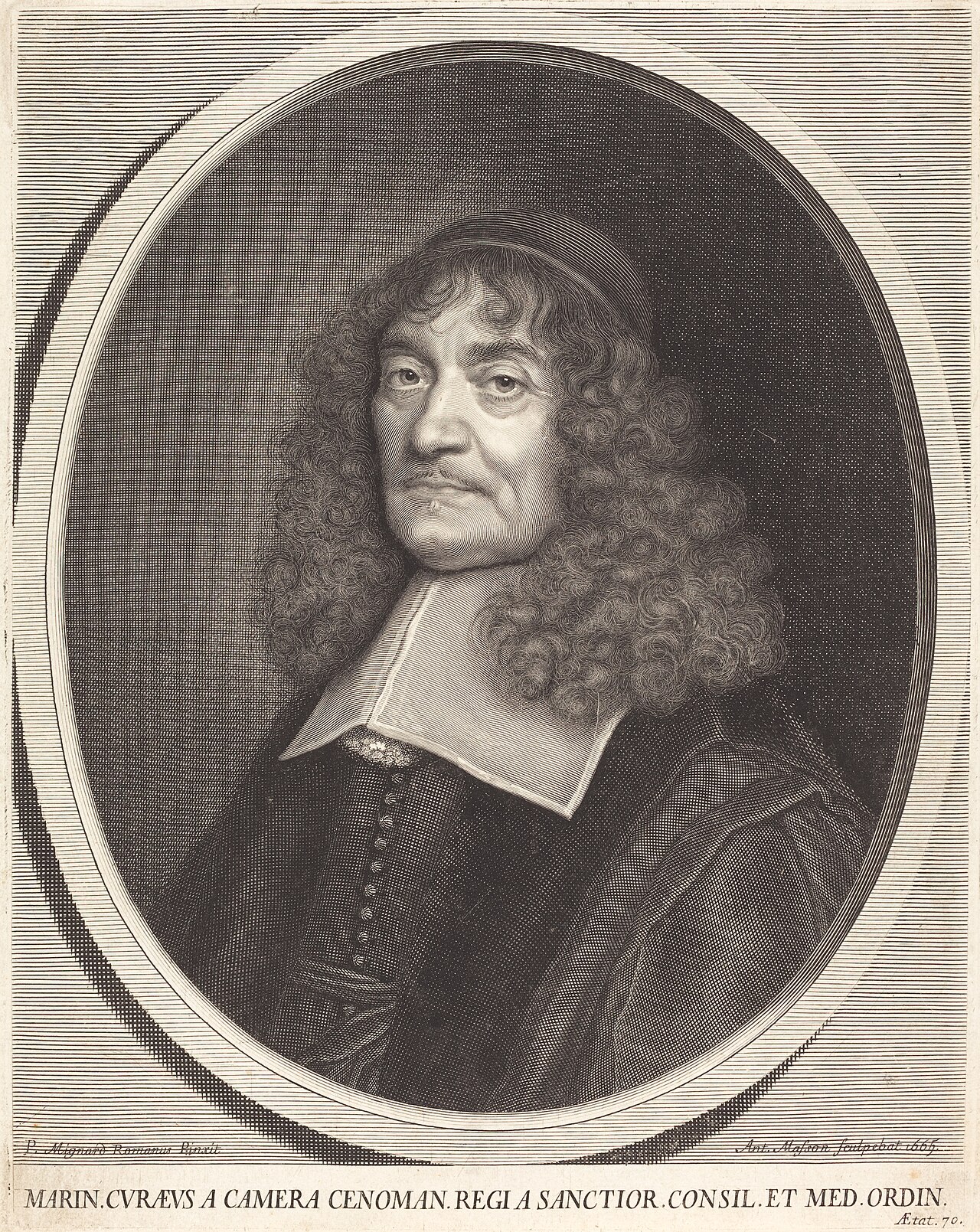 Marin Cureau de la Chambre by Antoine Masson