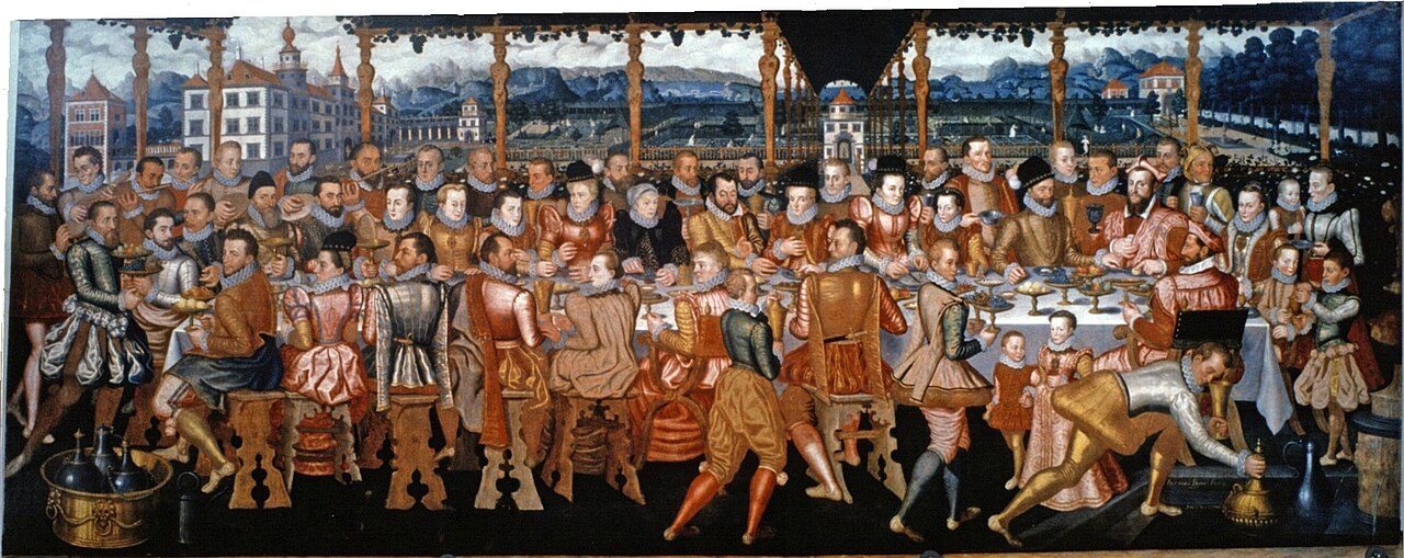 Banquet of the Hohenems family by Anton Boys