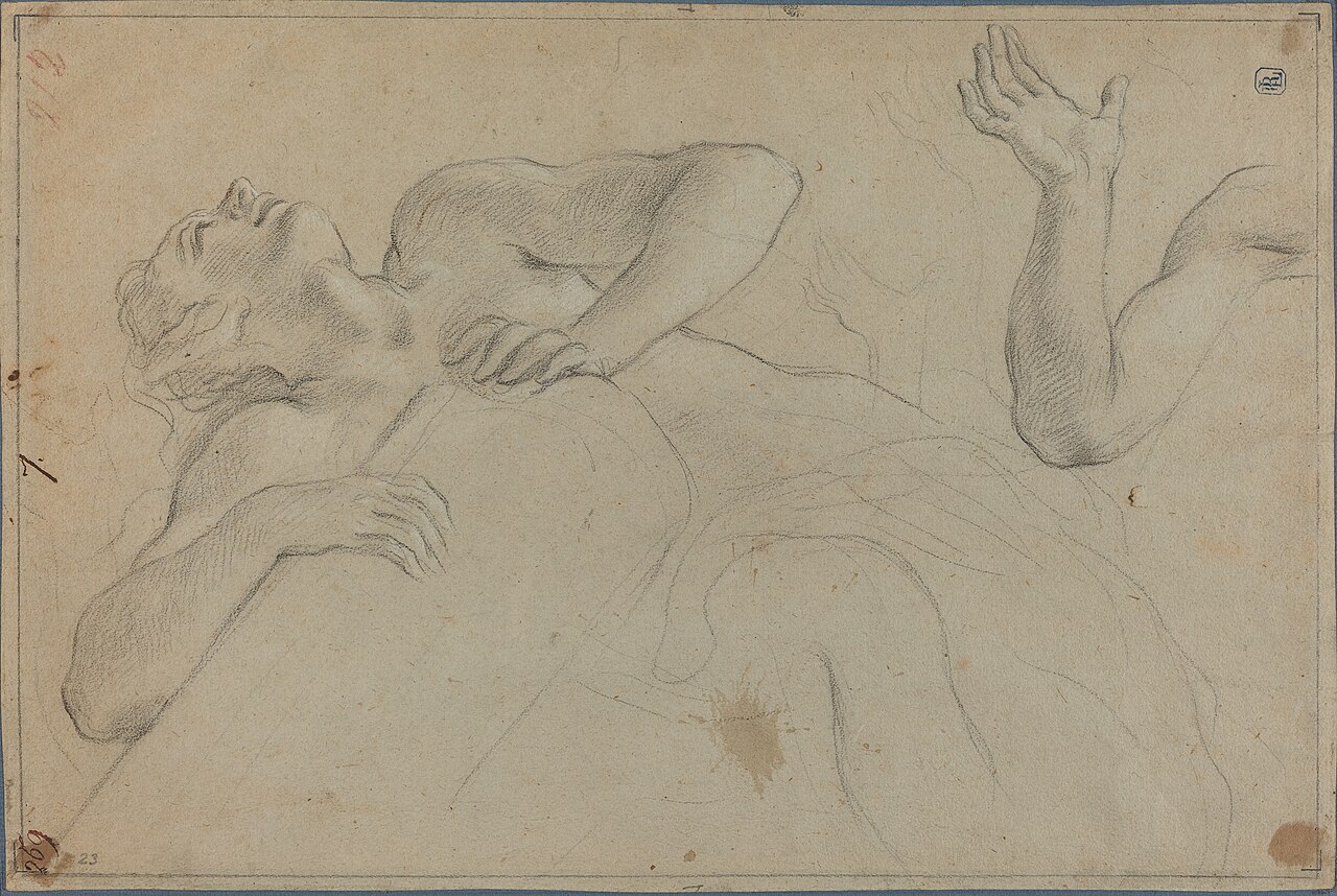 Satyr Leaning on a Column by Anton Domenico Gabbiani