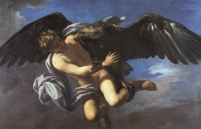 The Rape of Ganymede by Anton Domenico Gabbiani