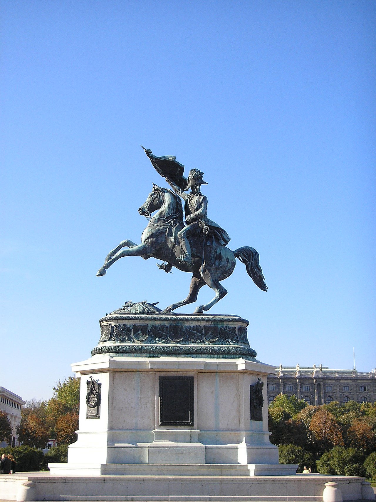 Archduke Charles monument, Vienna by Anton Dominik Fernkorn