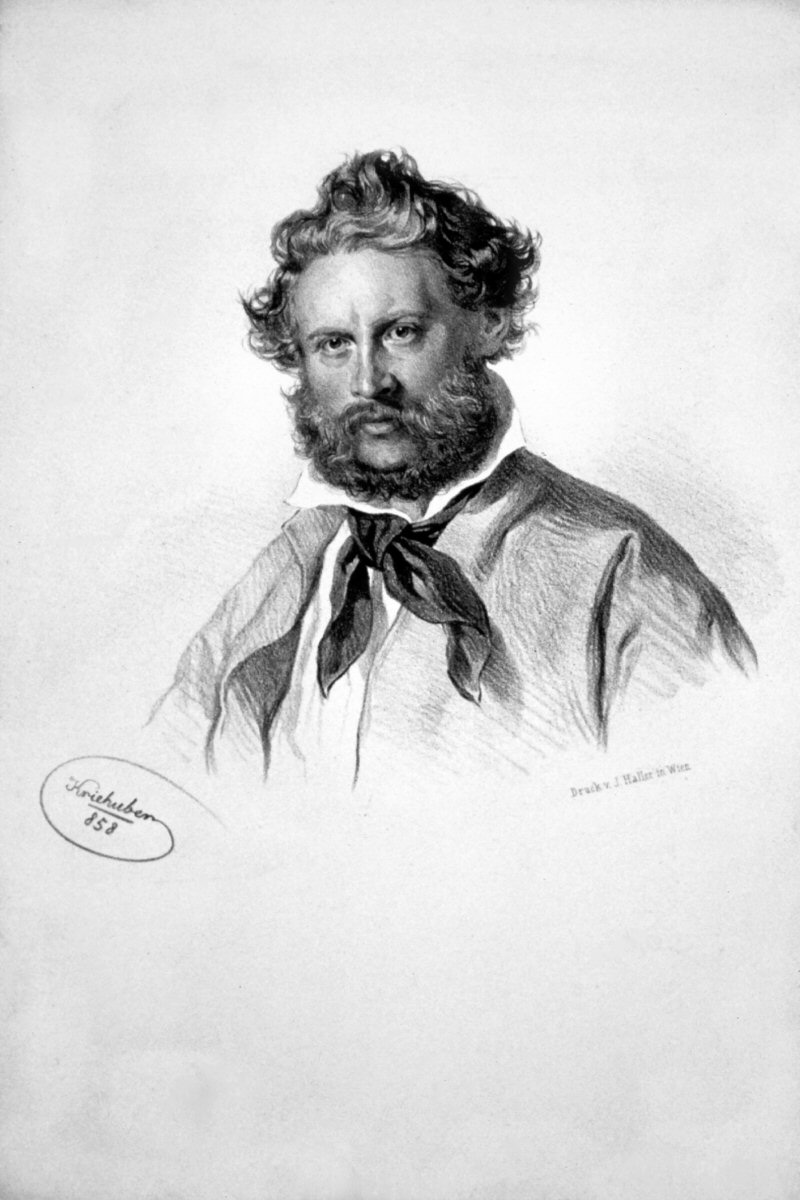 Portrait of Anton Dominik Fernkorn