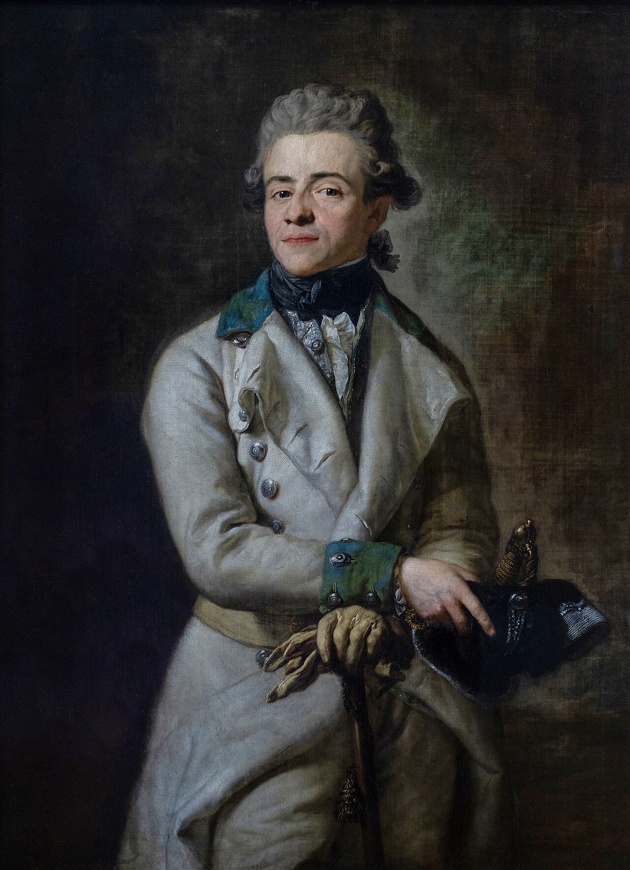 Porträt des Erbprinzen Heinrich XIII by Anton Graff