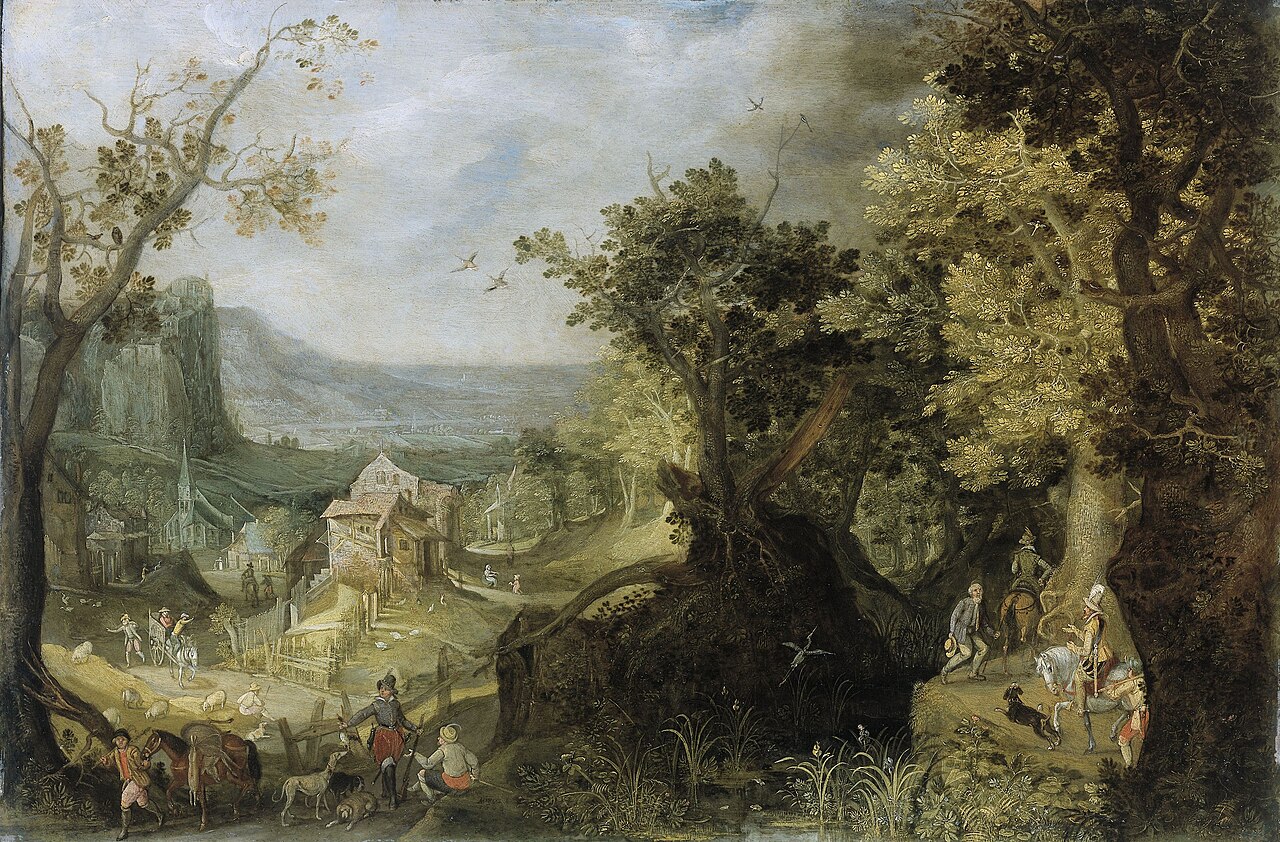 Wooded Landscape by Anton Mirou