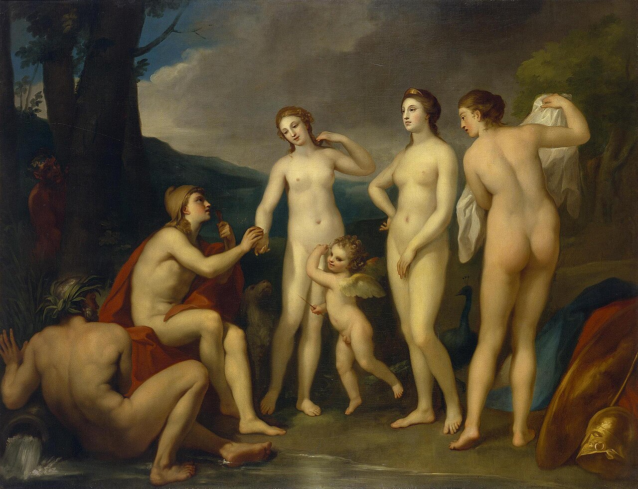 Judgement of Paris by Anton Raphael Mengs