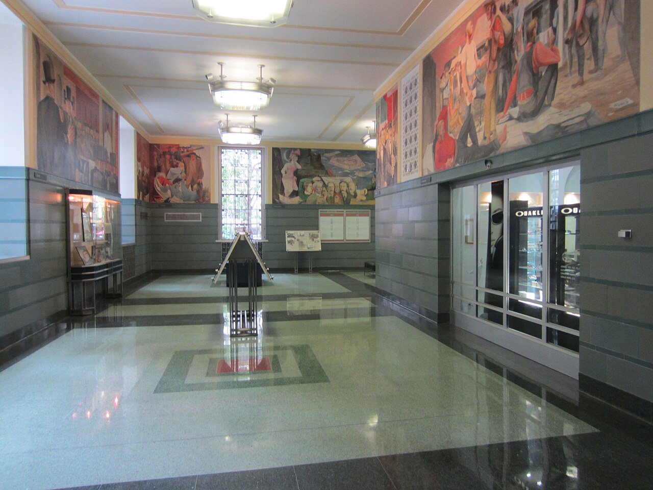 History of San Francisco (Refregier murals) by Anton Refregier