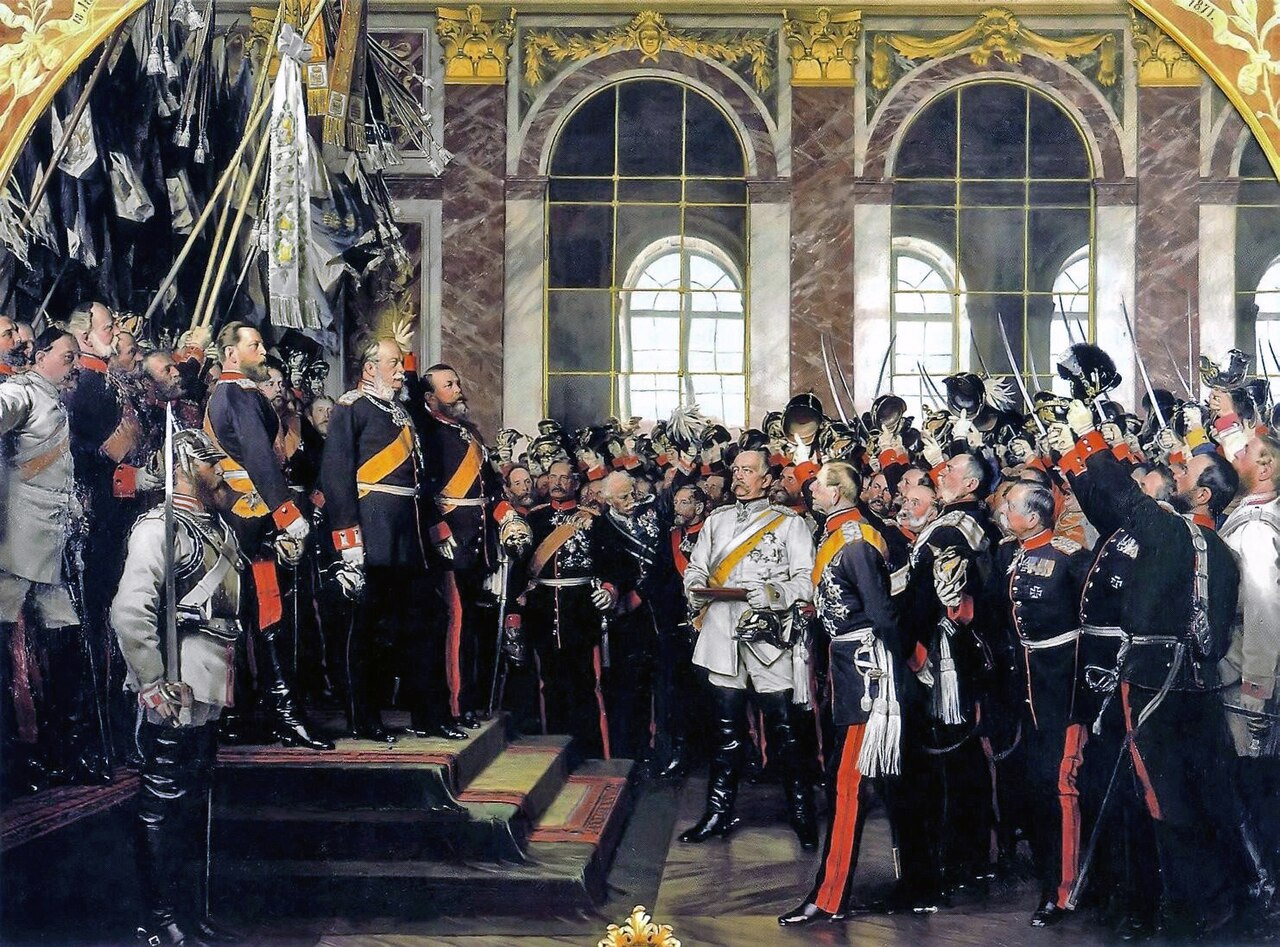 Proclamation of the German Empire by Anton von Werner