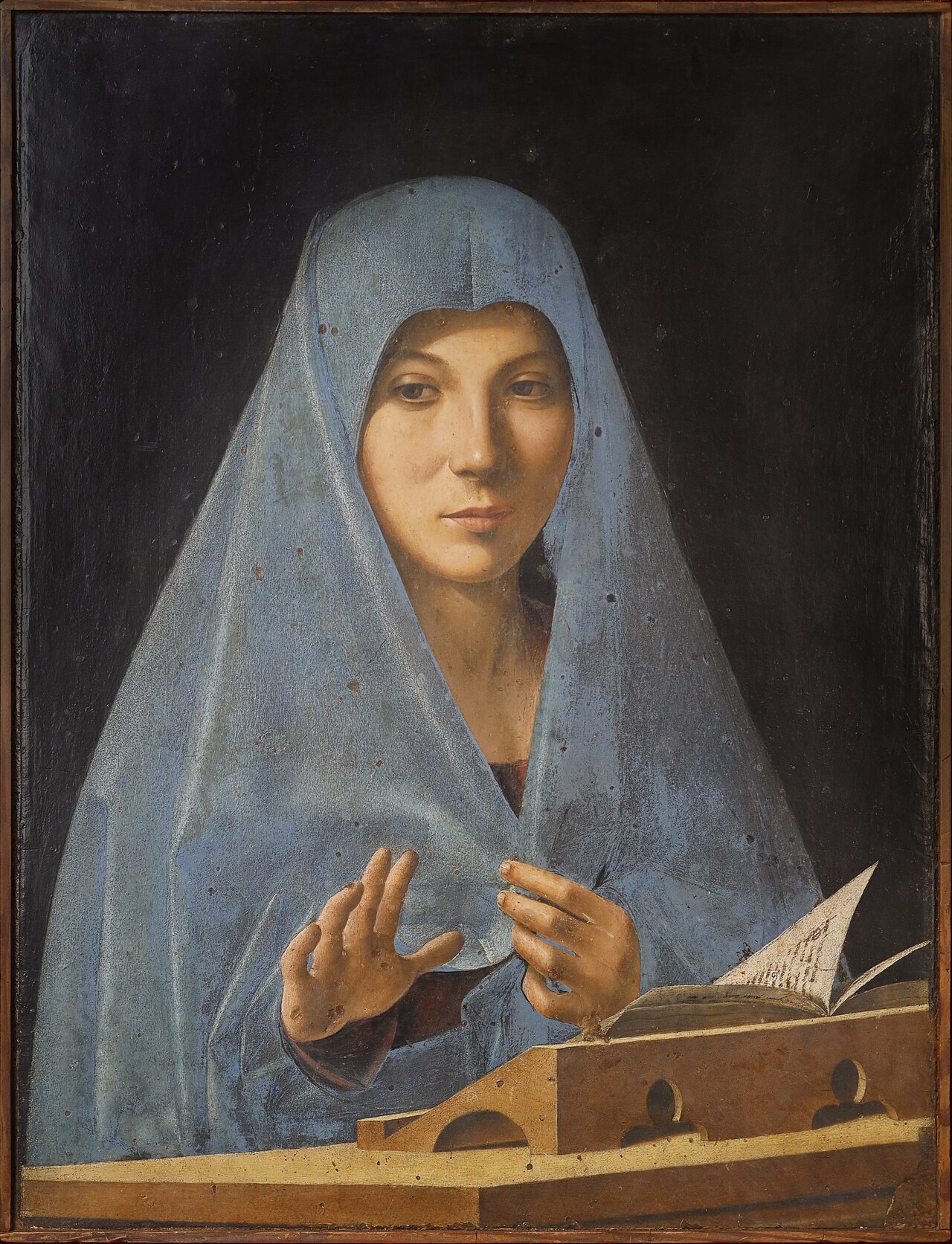 Virgin Annunciate by Antonello da Messina