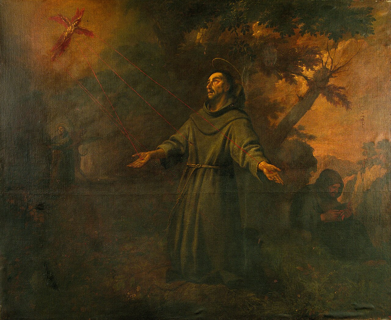 Saint Francis Receives the Stigmata by Antoni Viladomat i Manalt