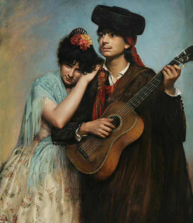 The Guitar Player by Antonia de Bañuelos Thorndike