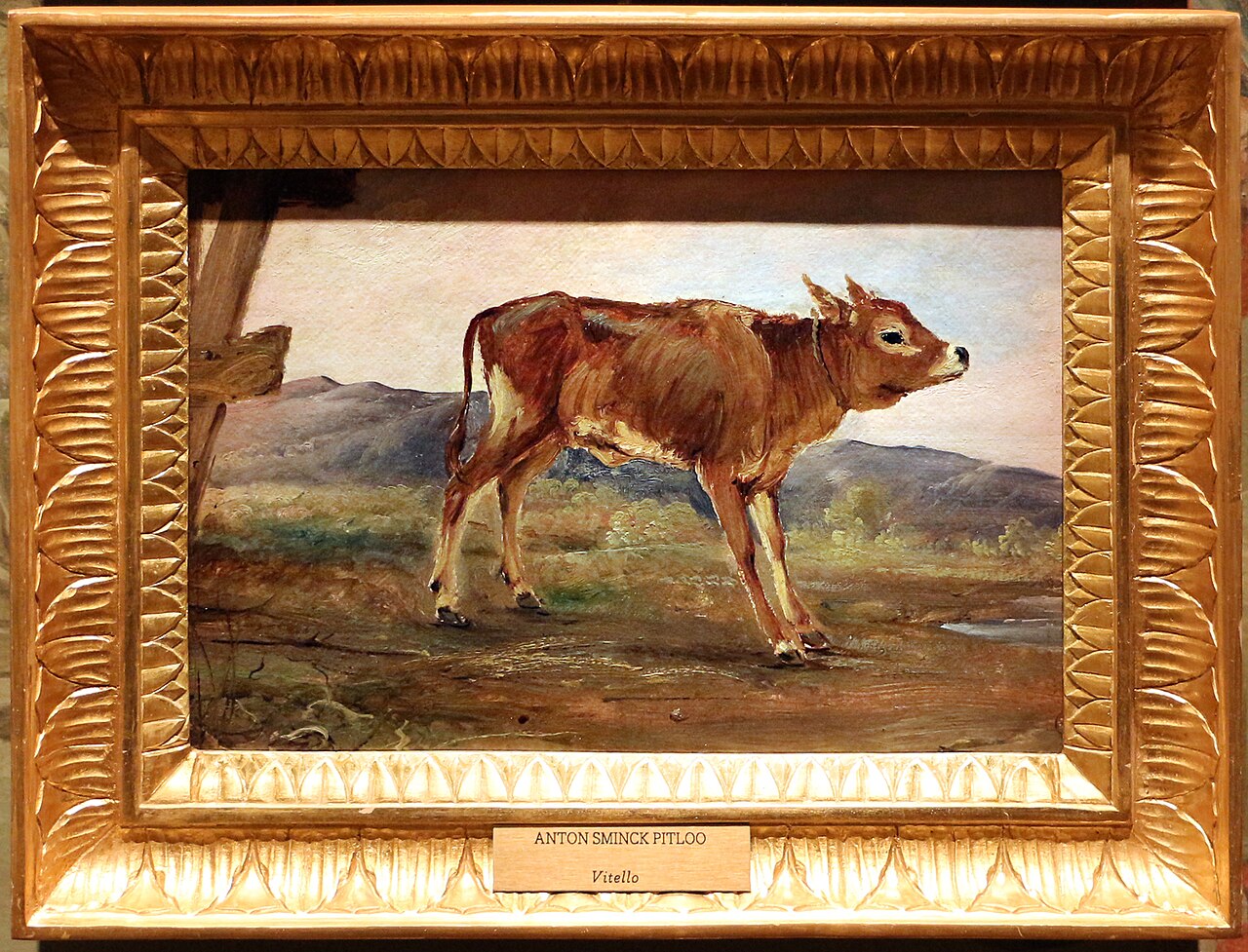 Calf by Antonie Sminck Pitloo