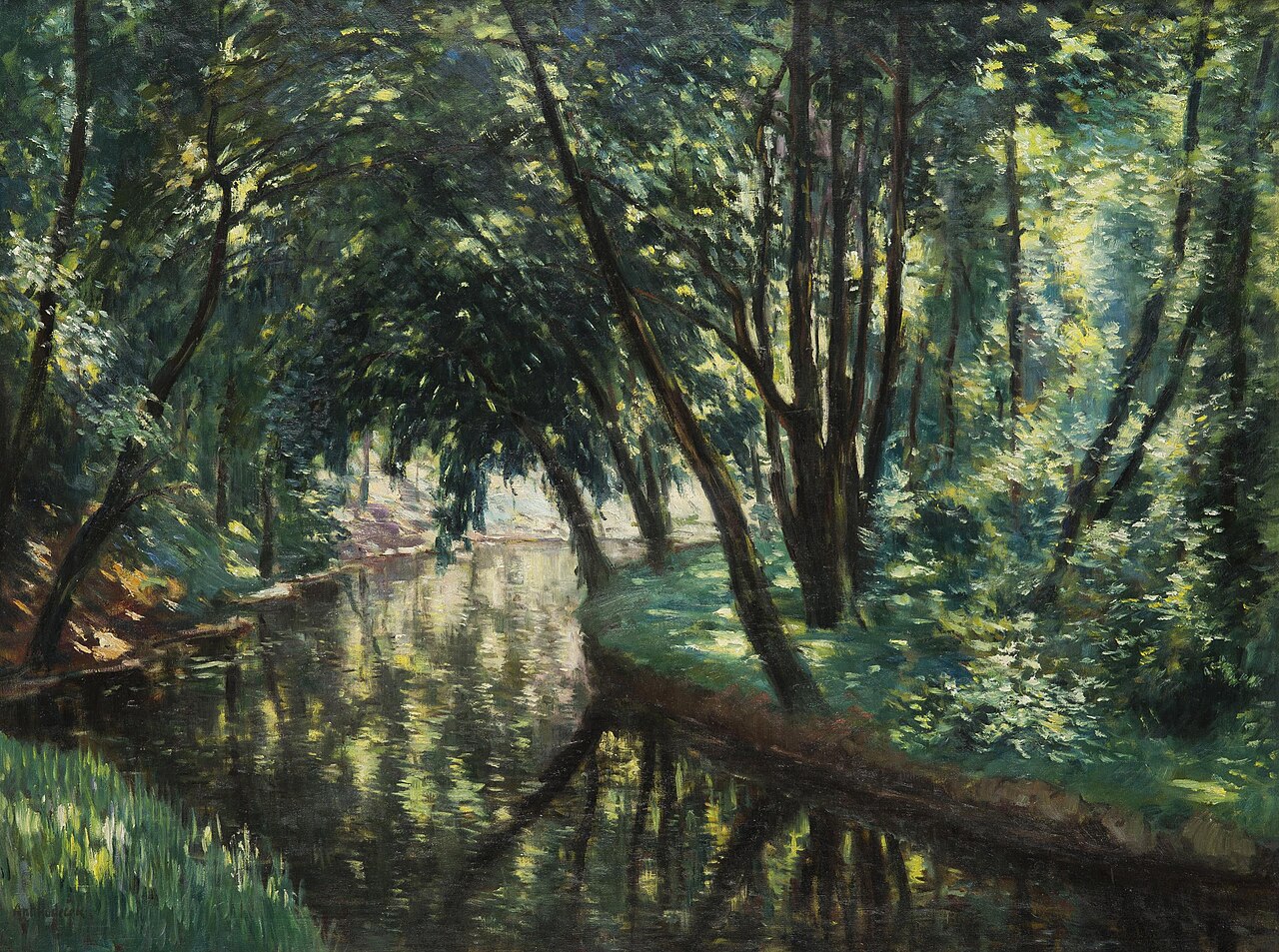 A Forest Still Life by Antonín Hudeček