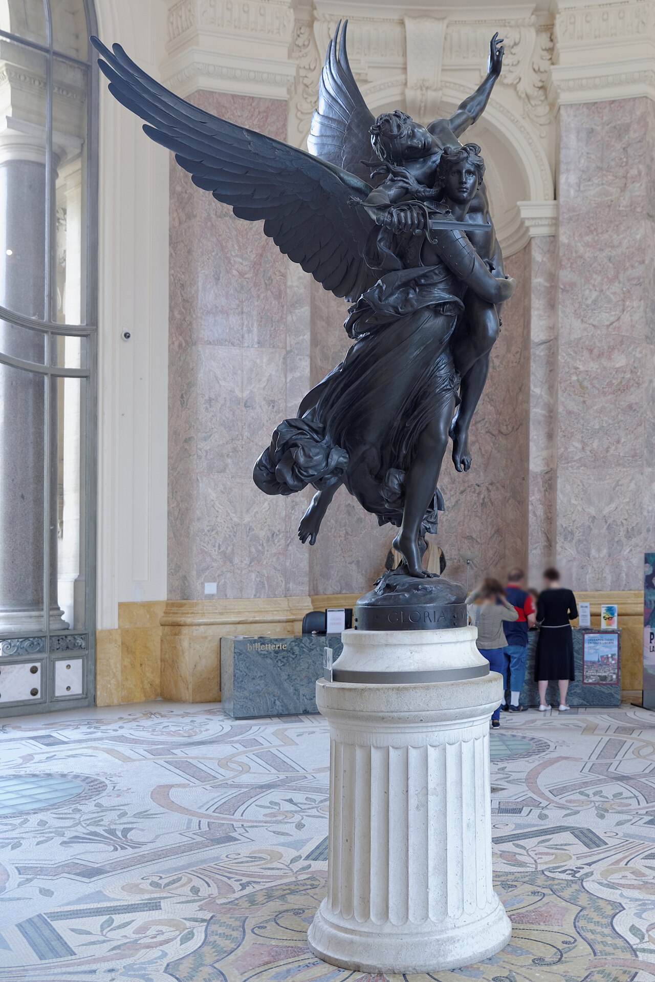 Gloria Victis by Antonin Mercié