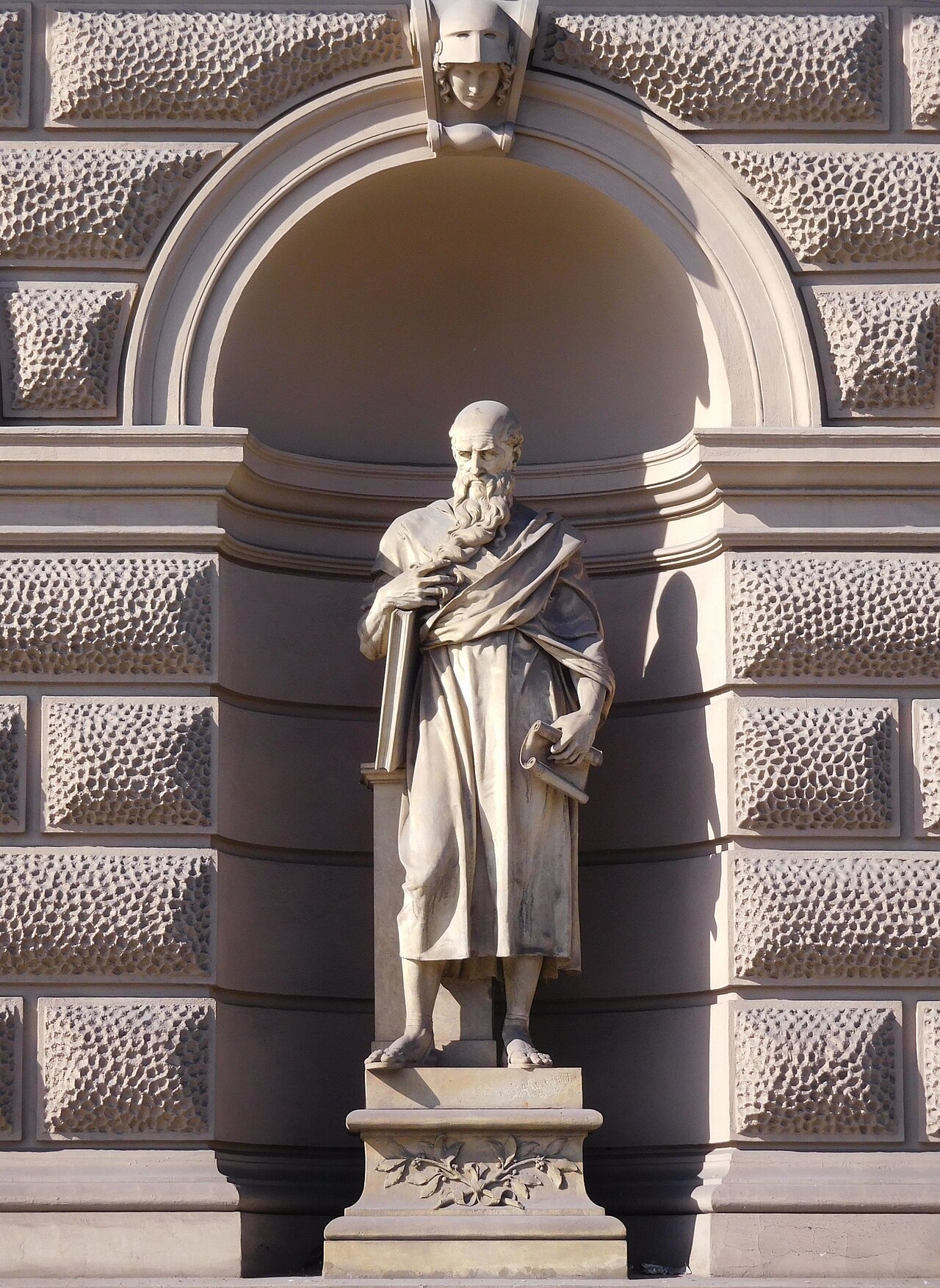 Allegory of science by Antonín Popp