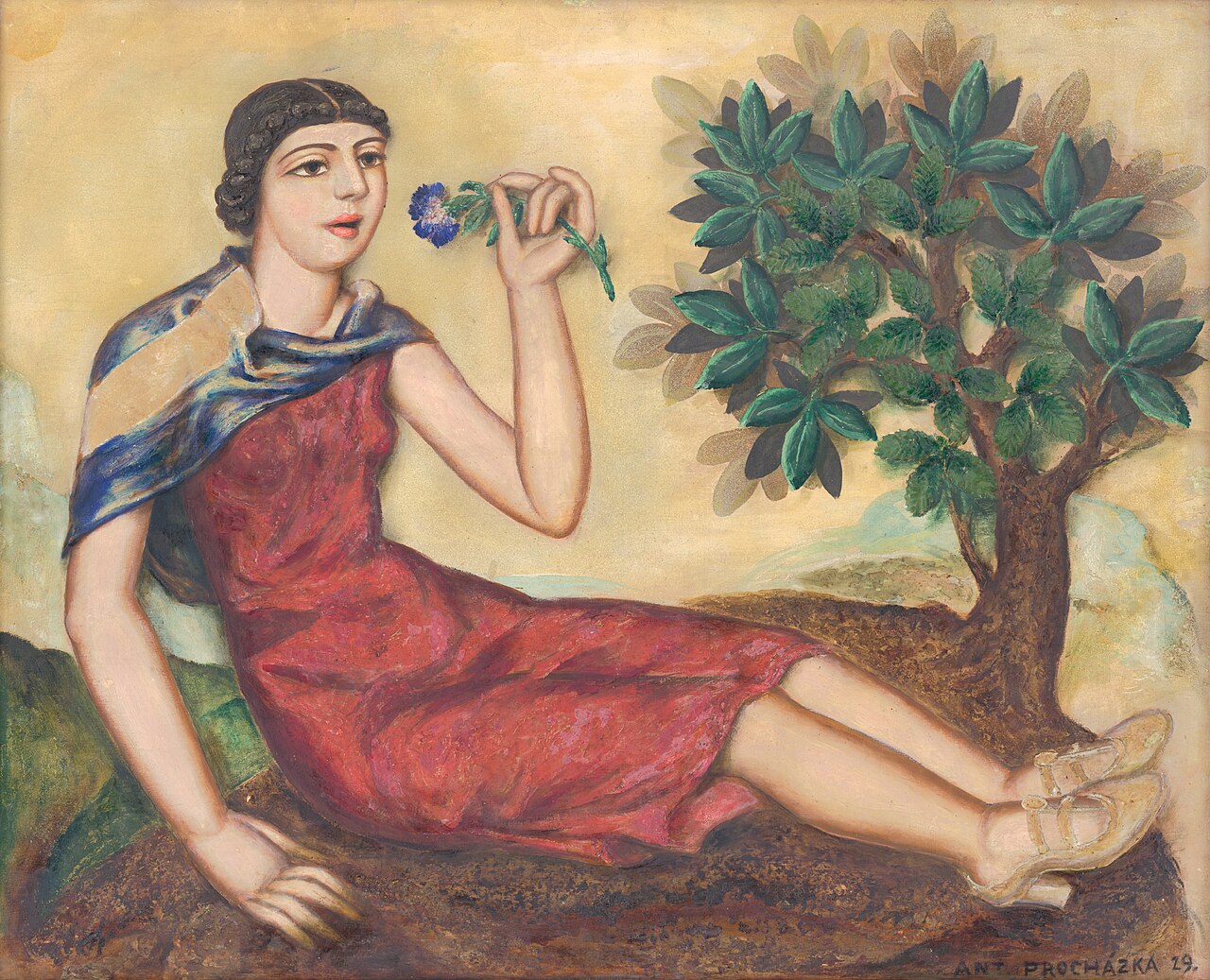 In Spring by Antonín Procházka