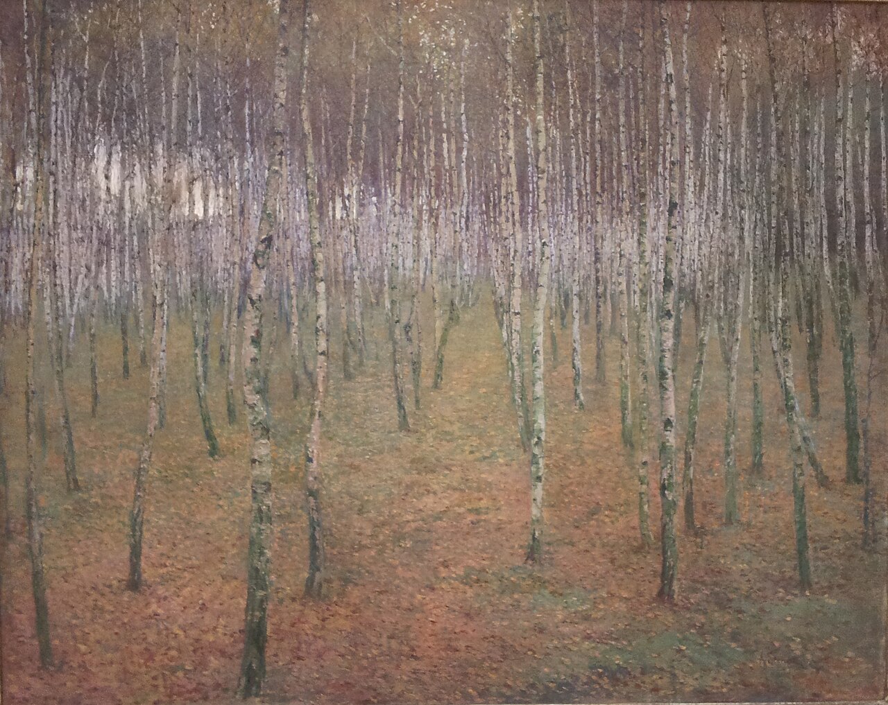 Birch Mood by Antonín Slavíček