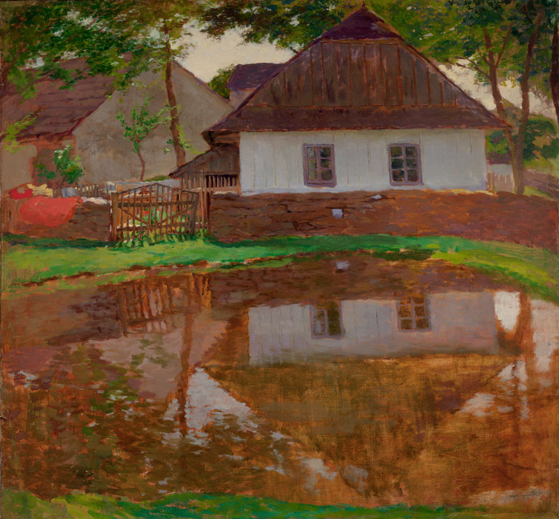 House in Kameničky by Antonín Slavíček