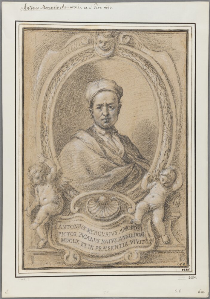 Self-portrait by Antonio Amorosi