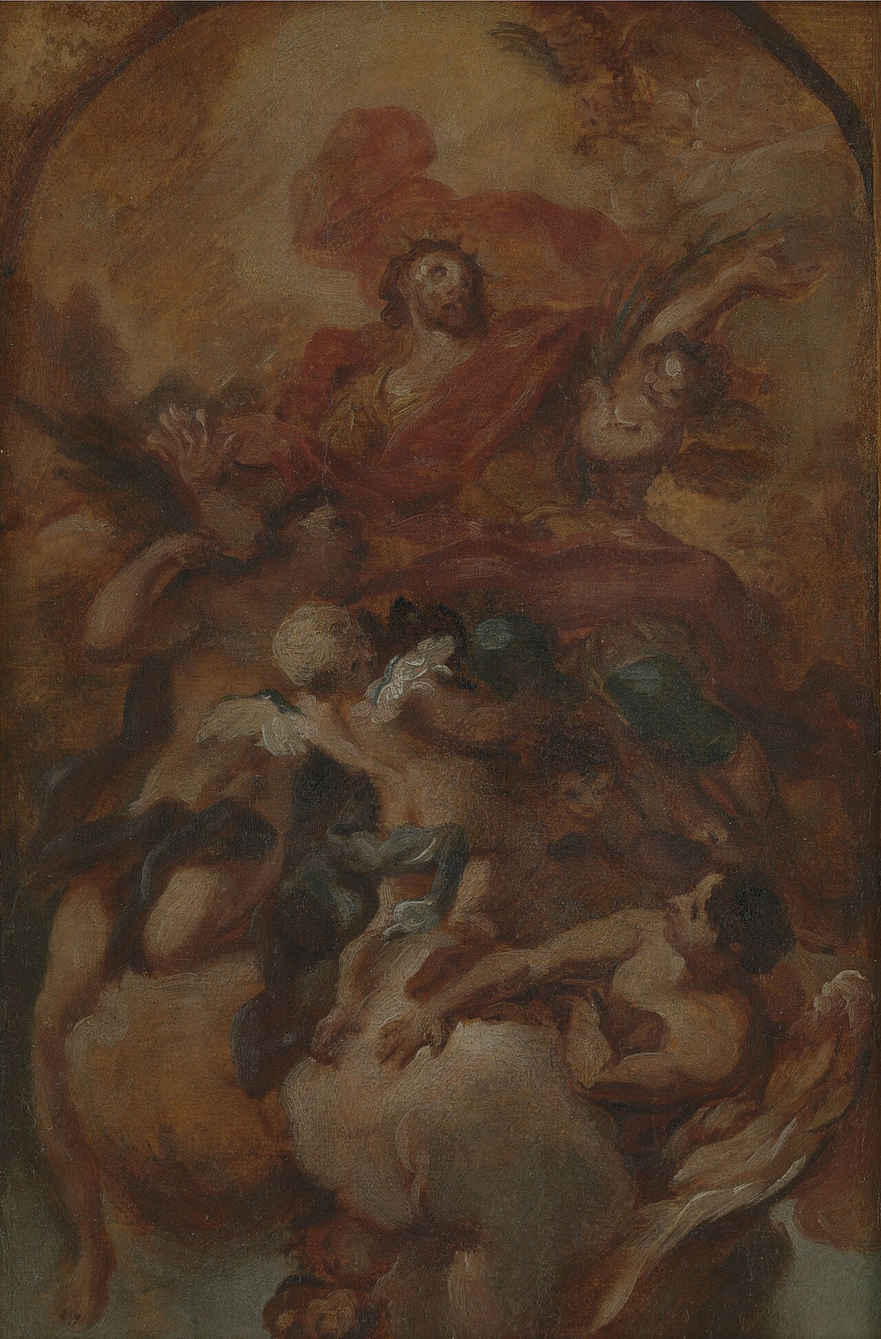 The glorification of St. Oswald by Antonio Balestra