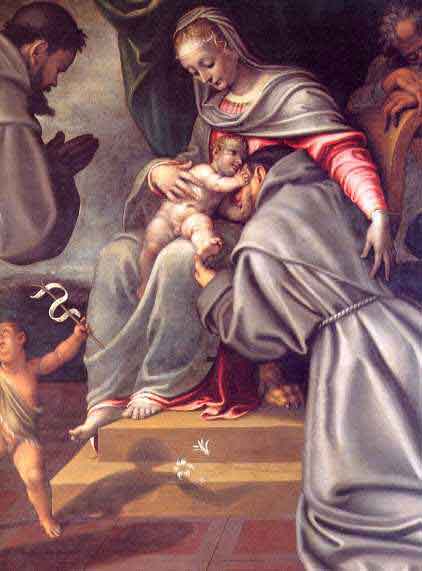 Madonna and Child with Saints by Antonio Campi