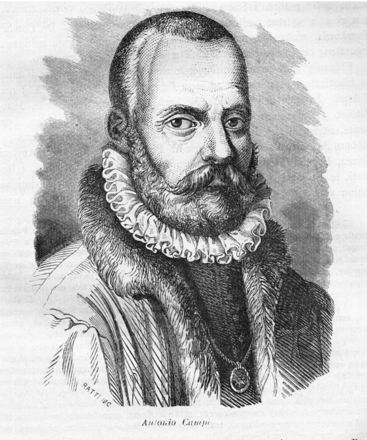 Portrait of Antonio Campi