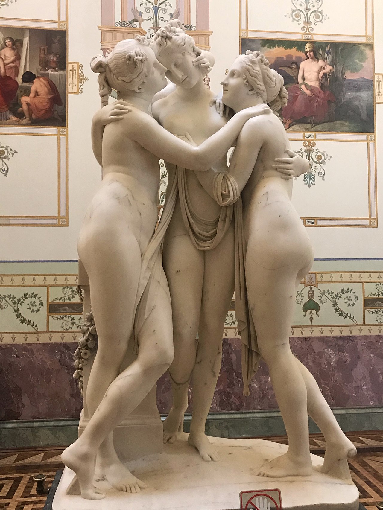 The Three Graces by Antonio Canova