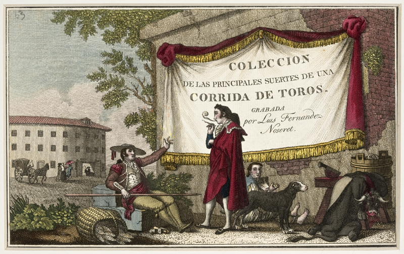 Colección de las Principales Suertes de Una Corrida de Toros by Antonio Carnicero