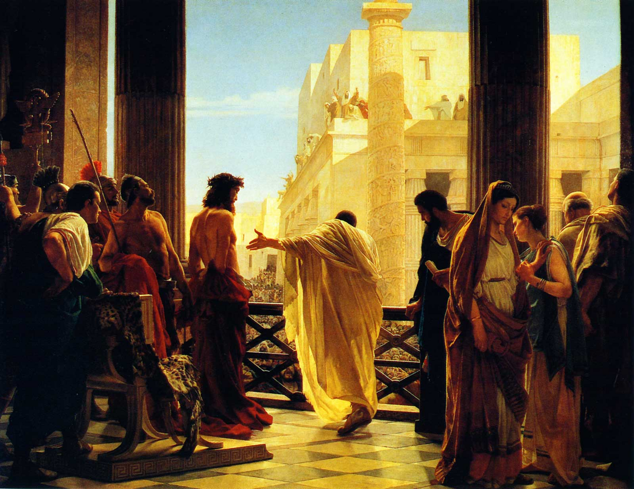 Ecce Homo (Behold the Man!) by Antonio Ciseri