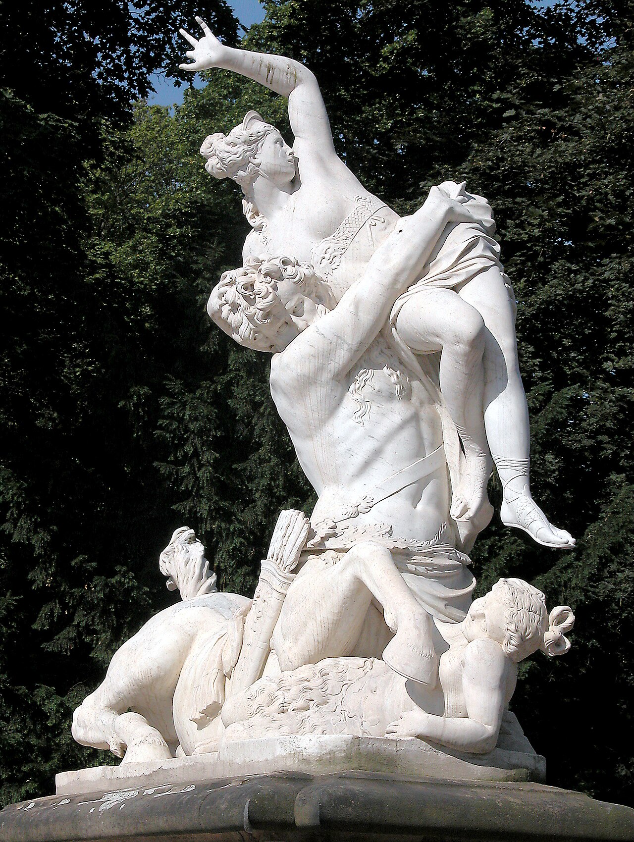 Nessus and Deianira by Antonio Corradini
