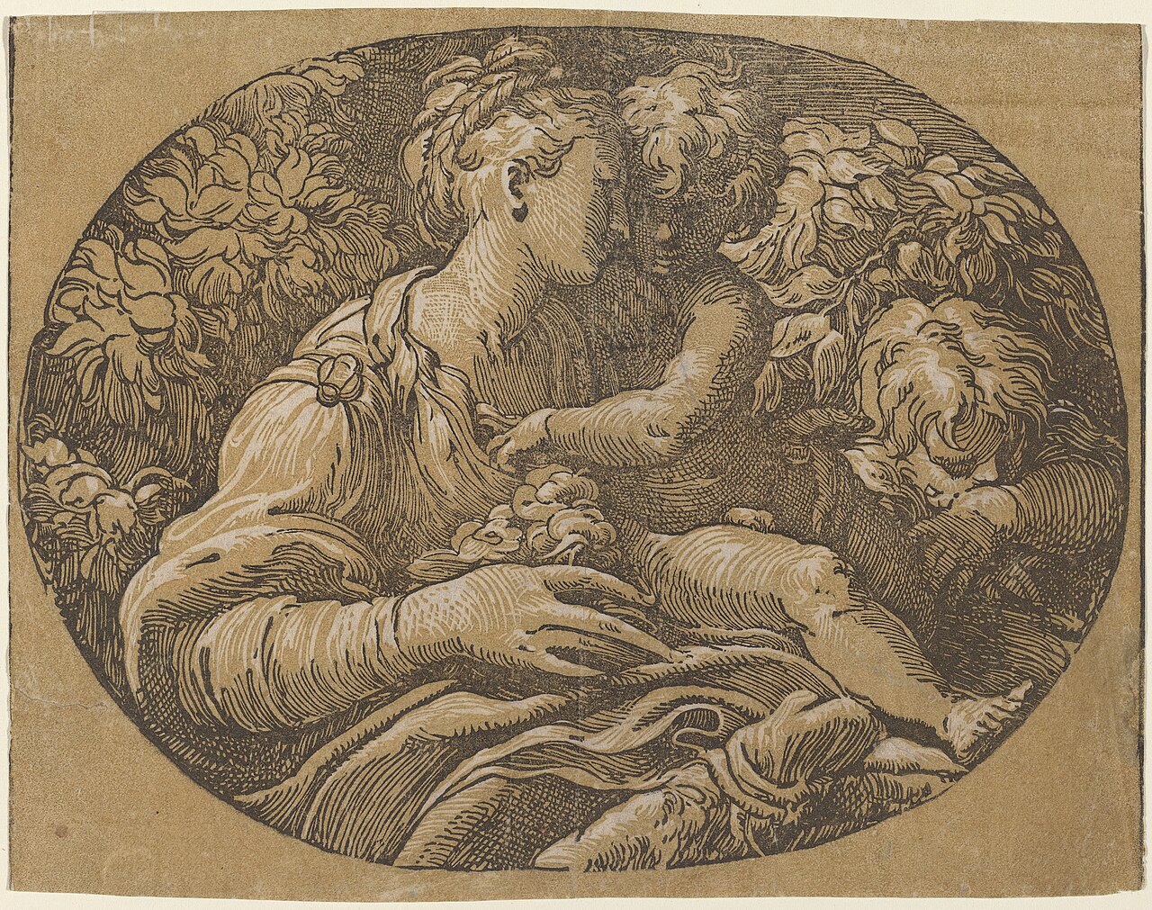 The Virgin with the Rose by Antonio da Trento
