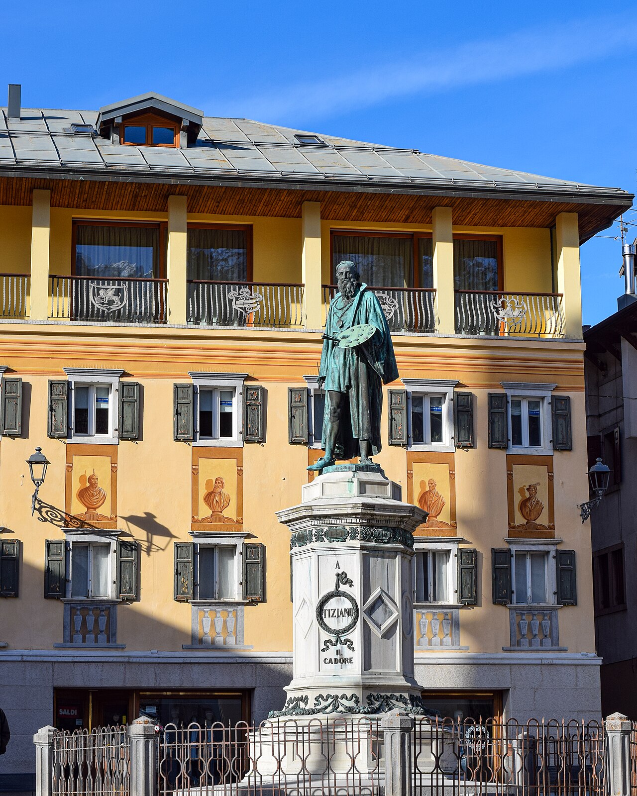 monument to Titian by Antonio Dal Zotto