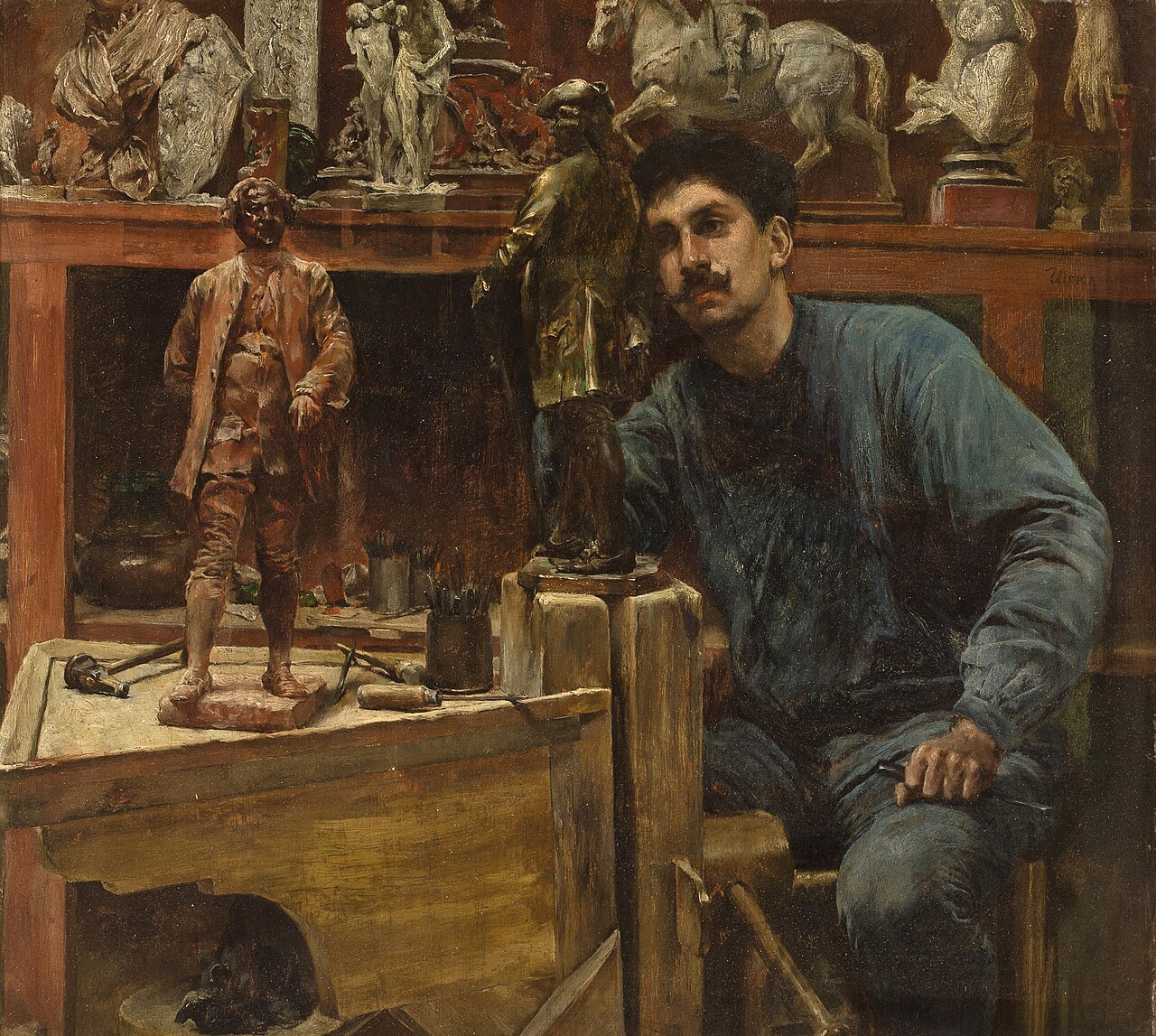 Portrait of Antonio Dal Zotto
