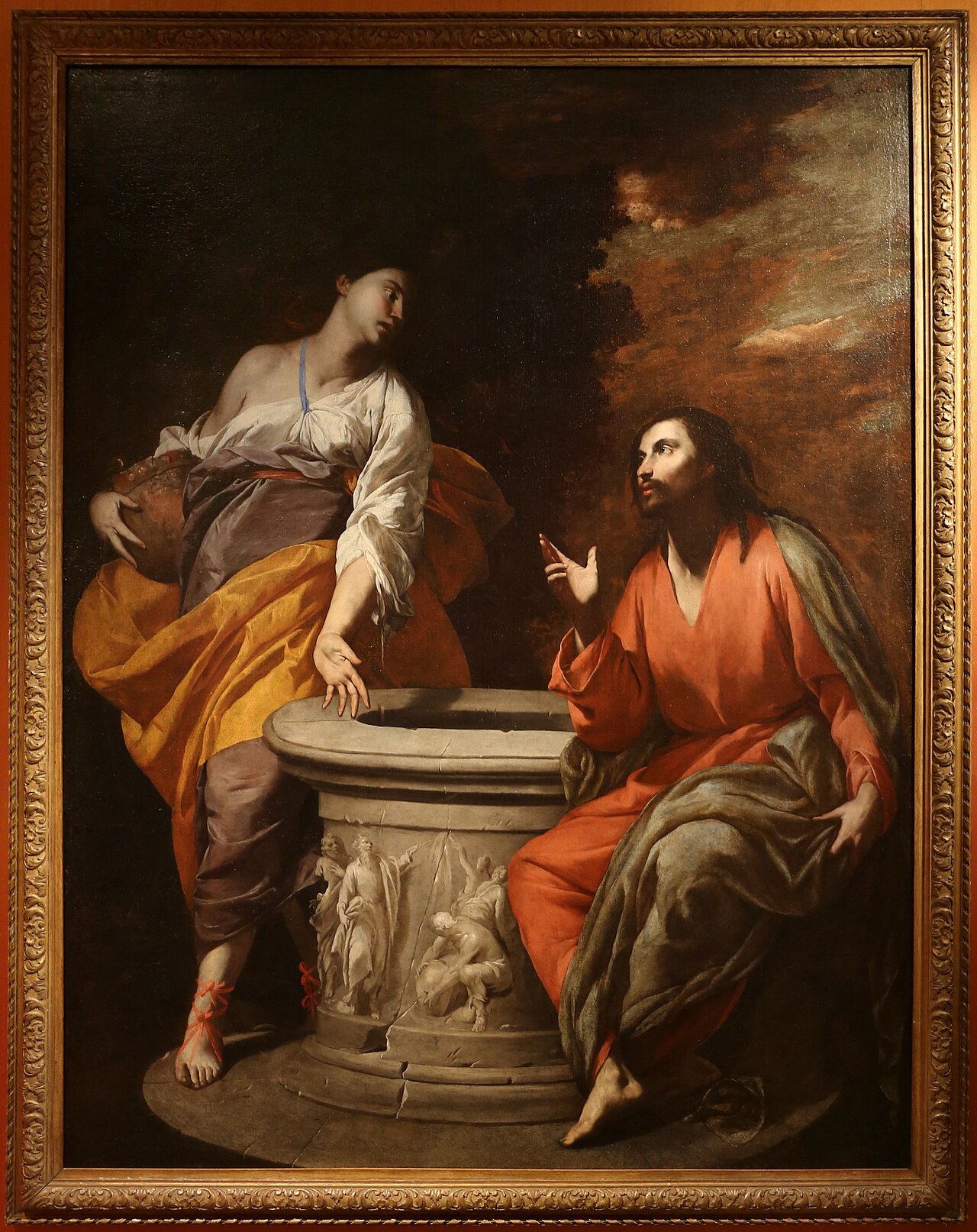 Christ and the Samarian Woman by Antonio de Bellis