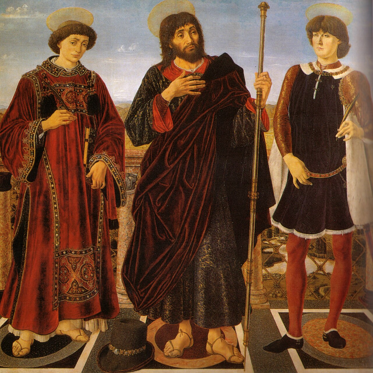 Cardinal of Portugal's Altarpiece by Antonio del Pollaiuolo