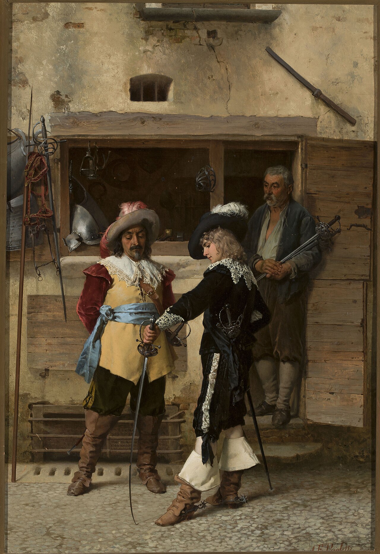 Choice of the épée by Antonio Ermolao Paoletti