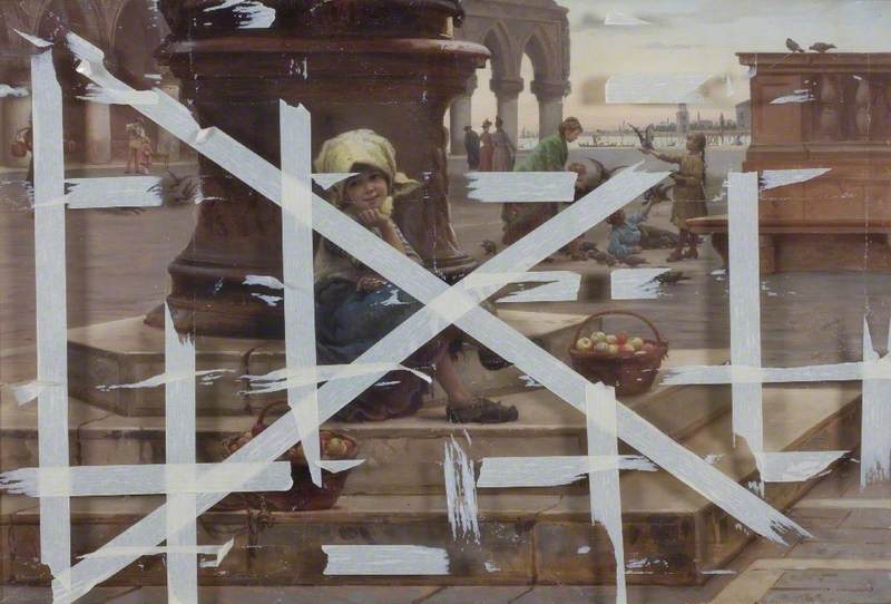 Little Rest, St Mark's Square, Venice by Antonio Ermolao Paoletti