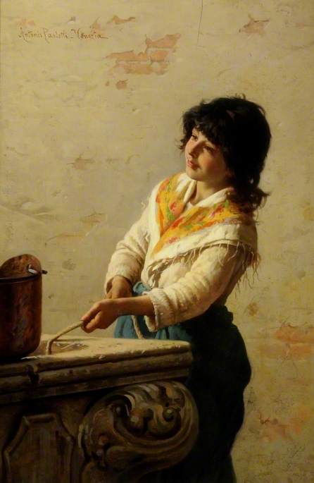 The Girl at the Well by Antonio Ermolao Paoletti