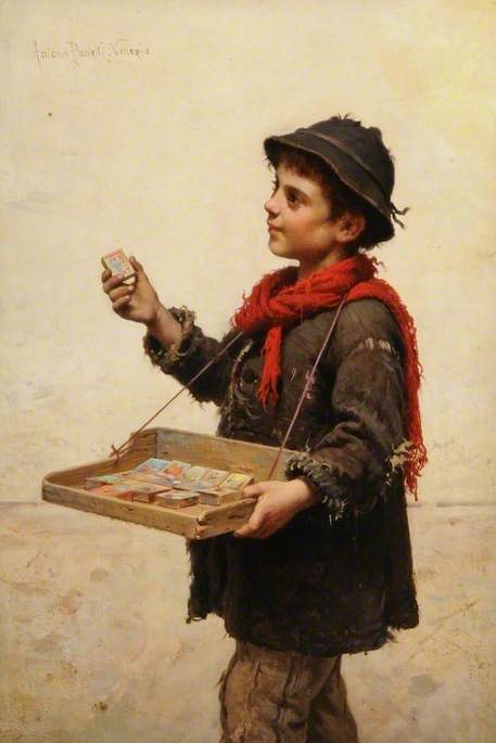 The Match Seller by Antonio Ermolao Paoletti
