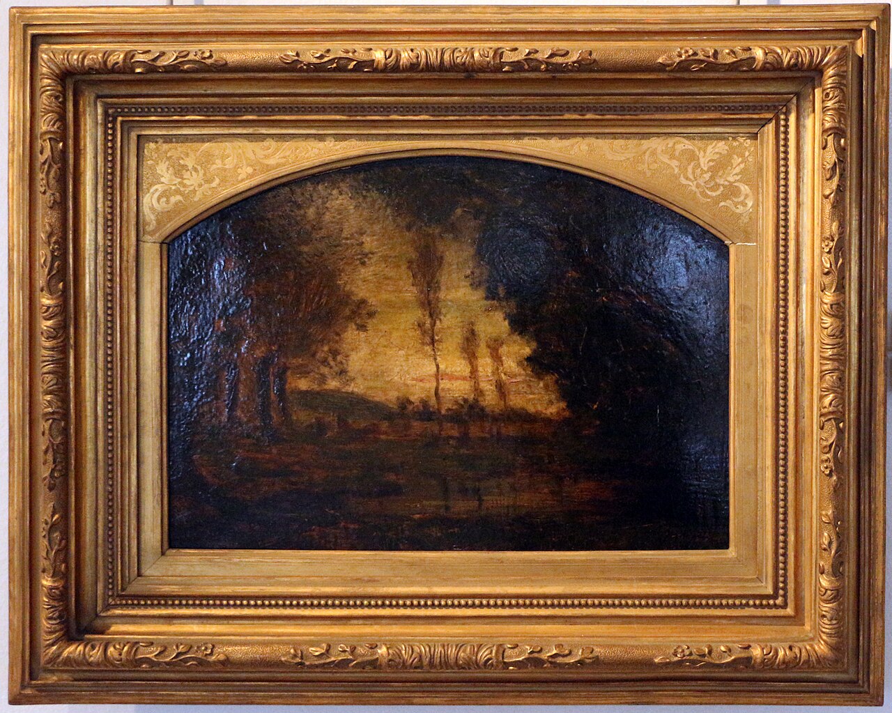 Landscape by Antonio Fontanesi