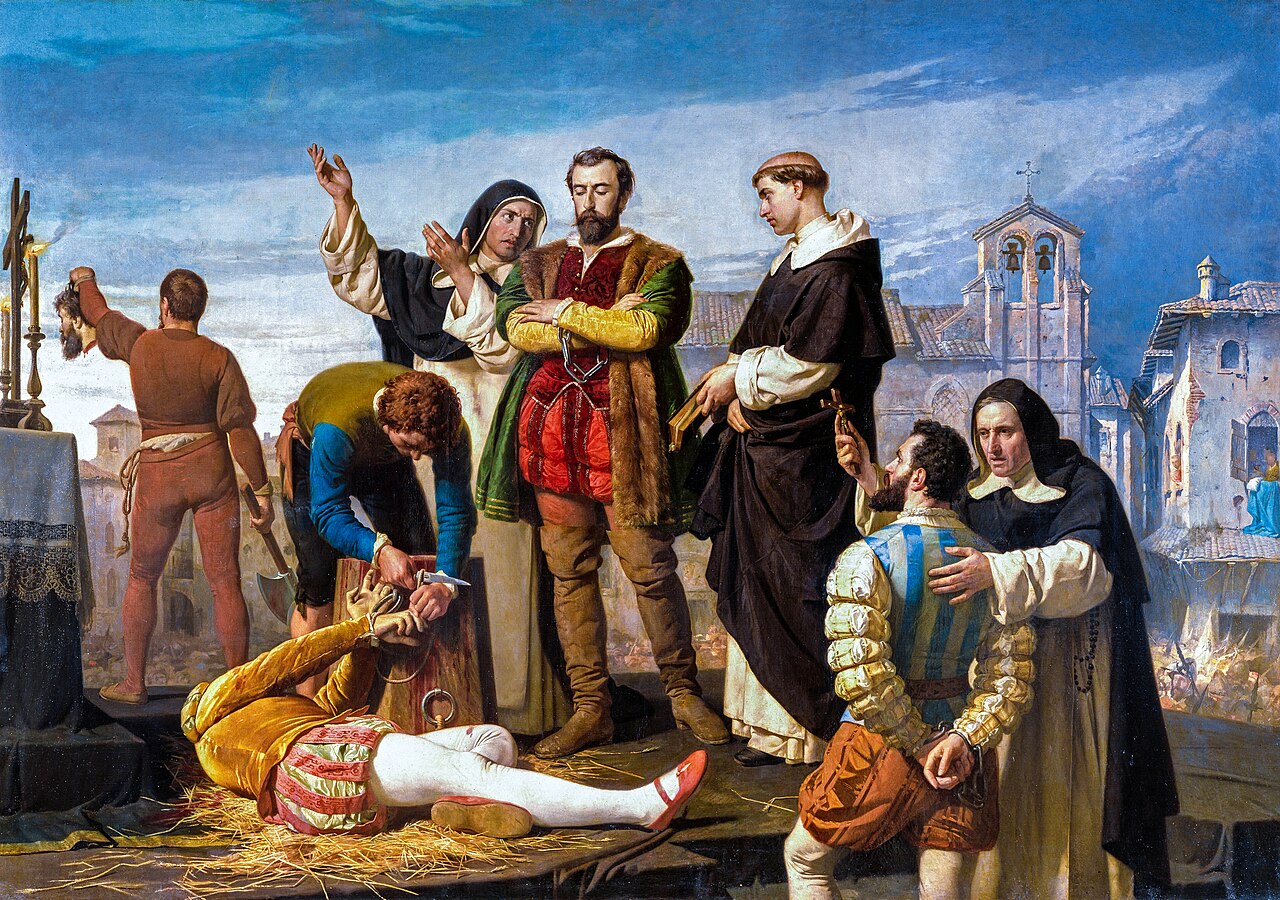 Ejecución de los comuneros de Castilla by Antonio Gisbert