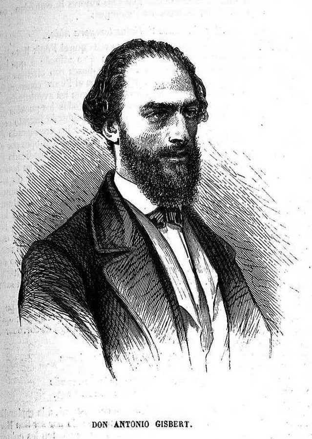 Portrait of Antonio Gisbert