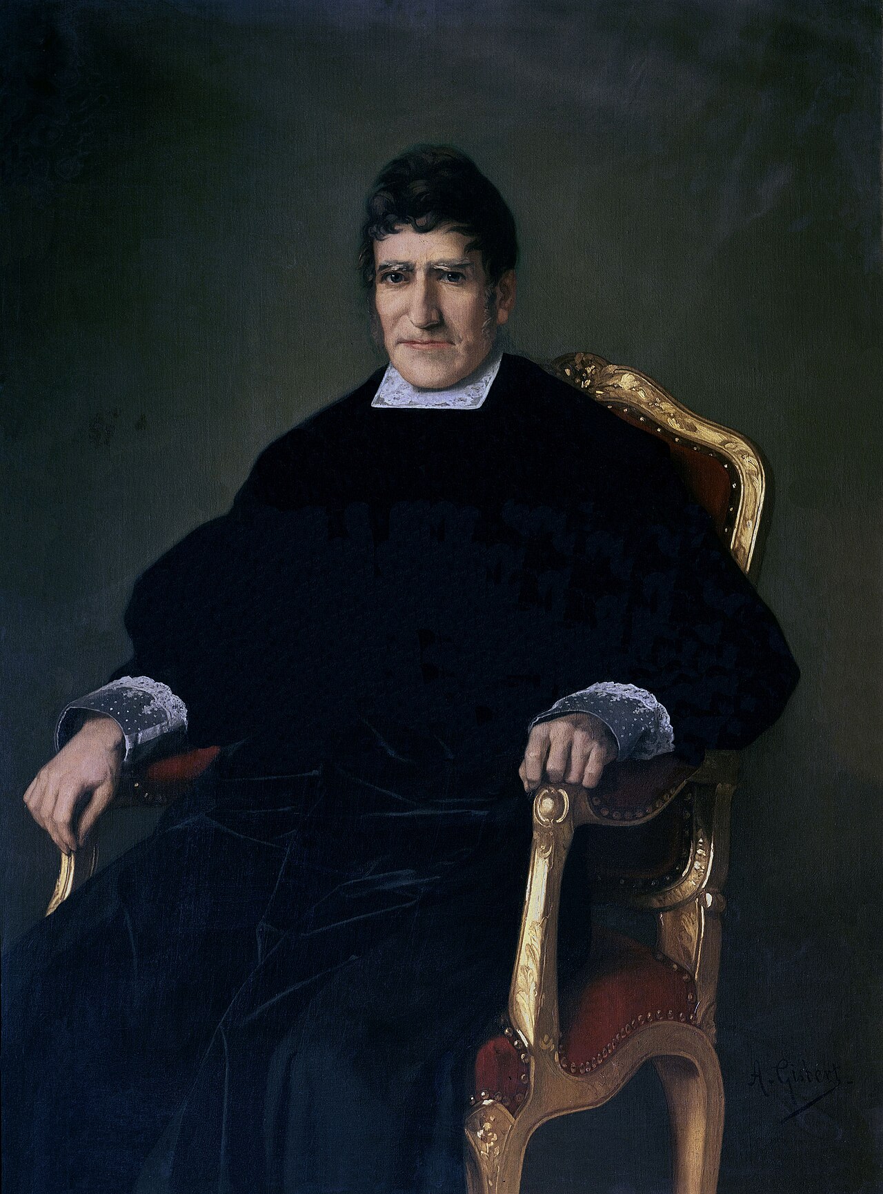 Porträt des José María Calatrava y Martínez (1781-1846) by Antonio Gisbert