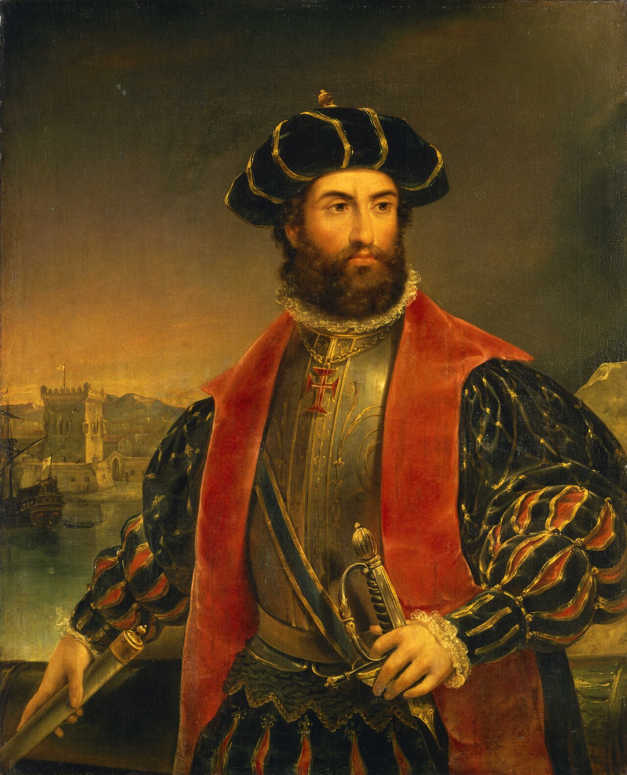 Vasco da Gama, c.1460-1524 by António Manuel da Fonseca