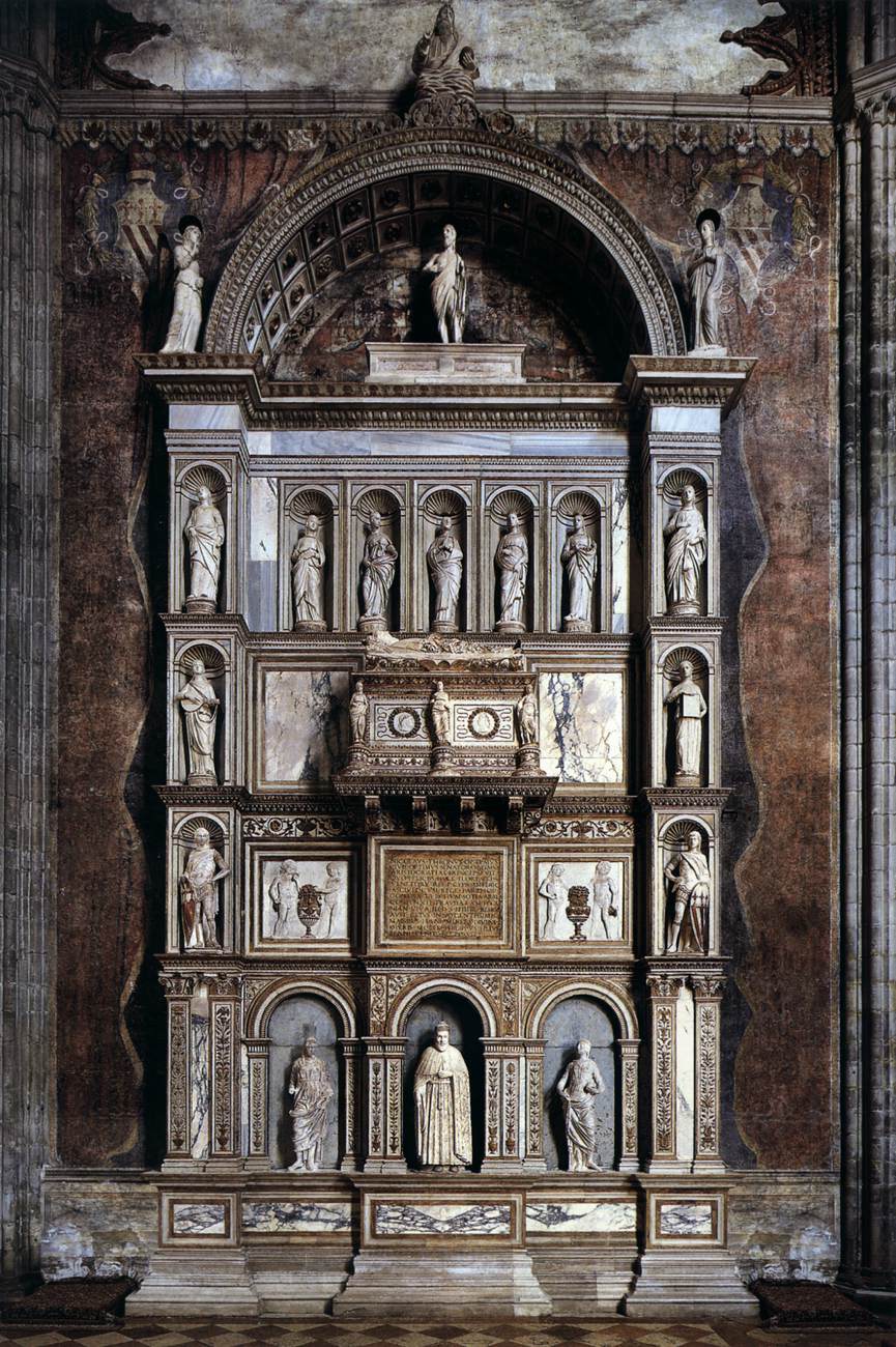 Tomb for the Doge Niccolò Tron by Antonio Rizzo