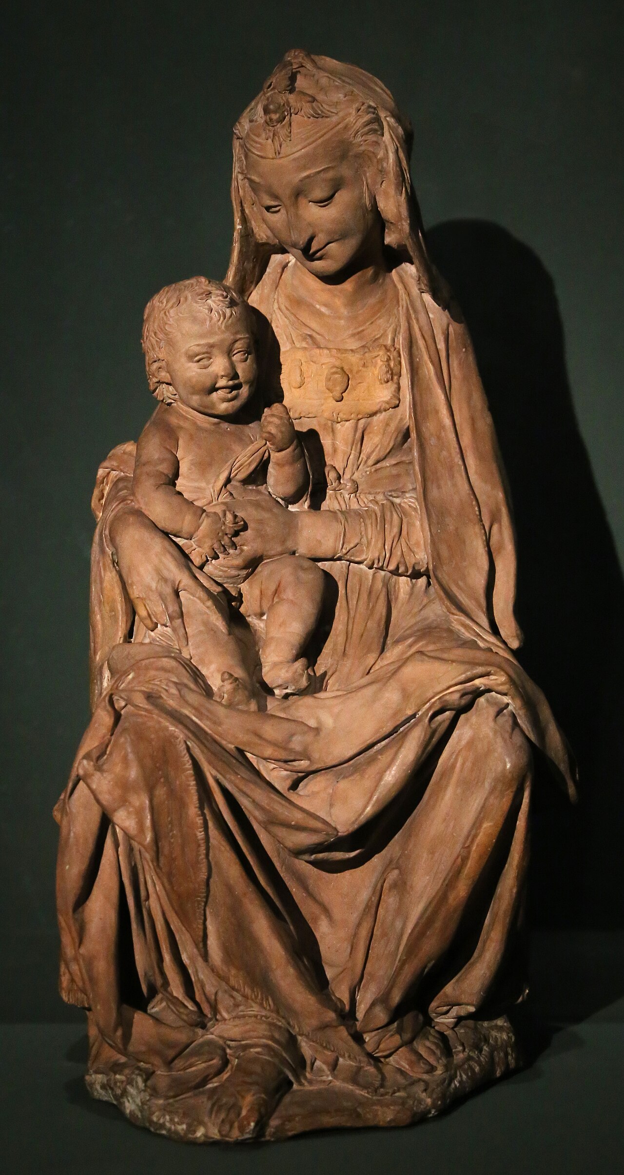 Madonna with the Laughing Child by Antonio Rossellino