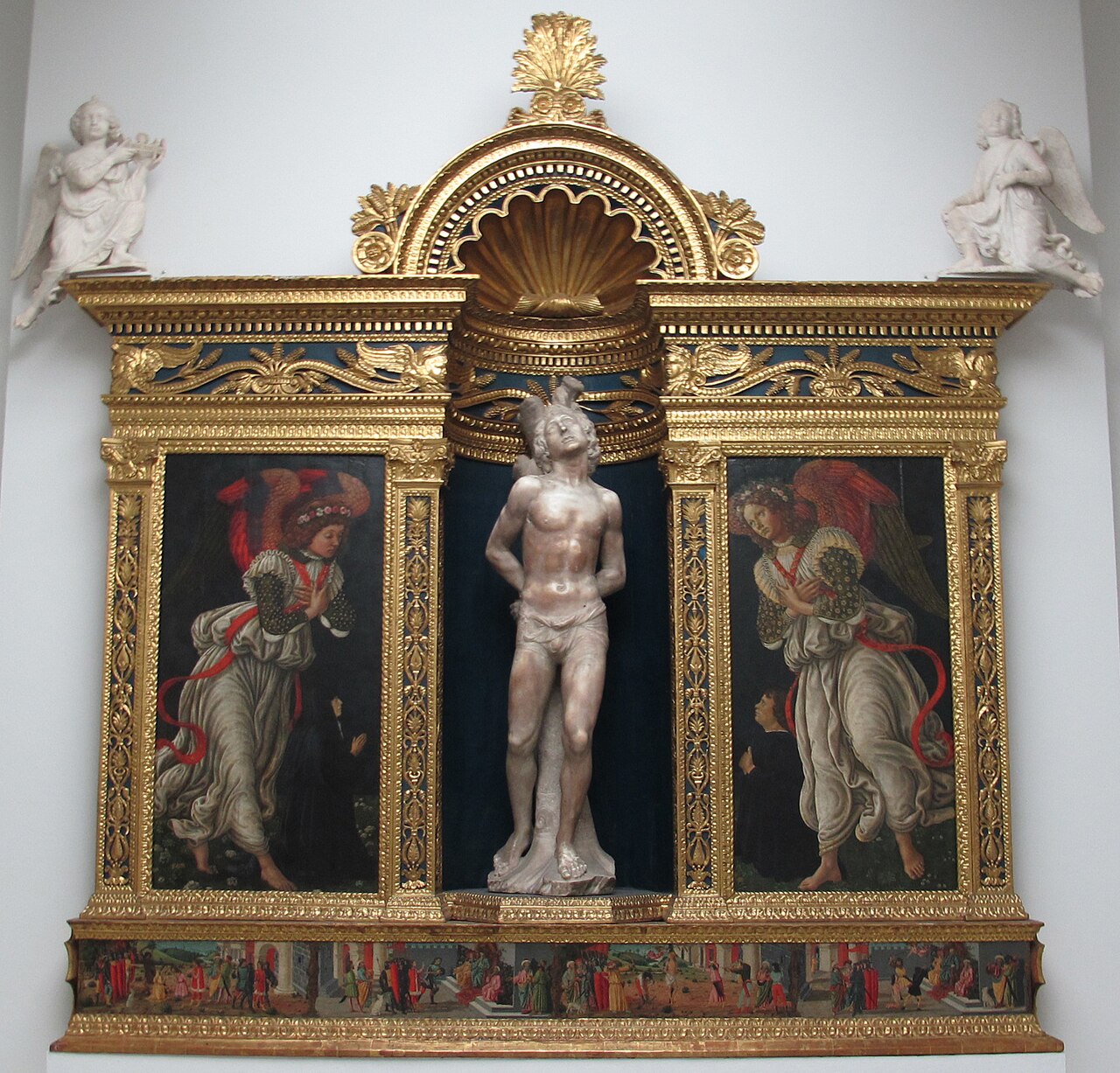 Tabernacle of San Sebastiano by Antonio Rossellino