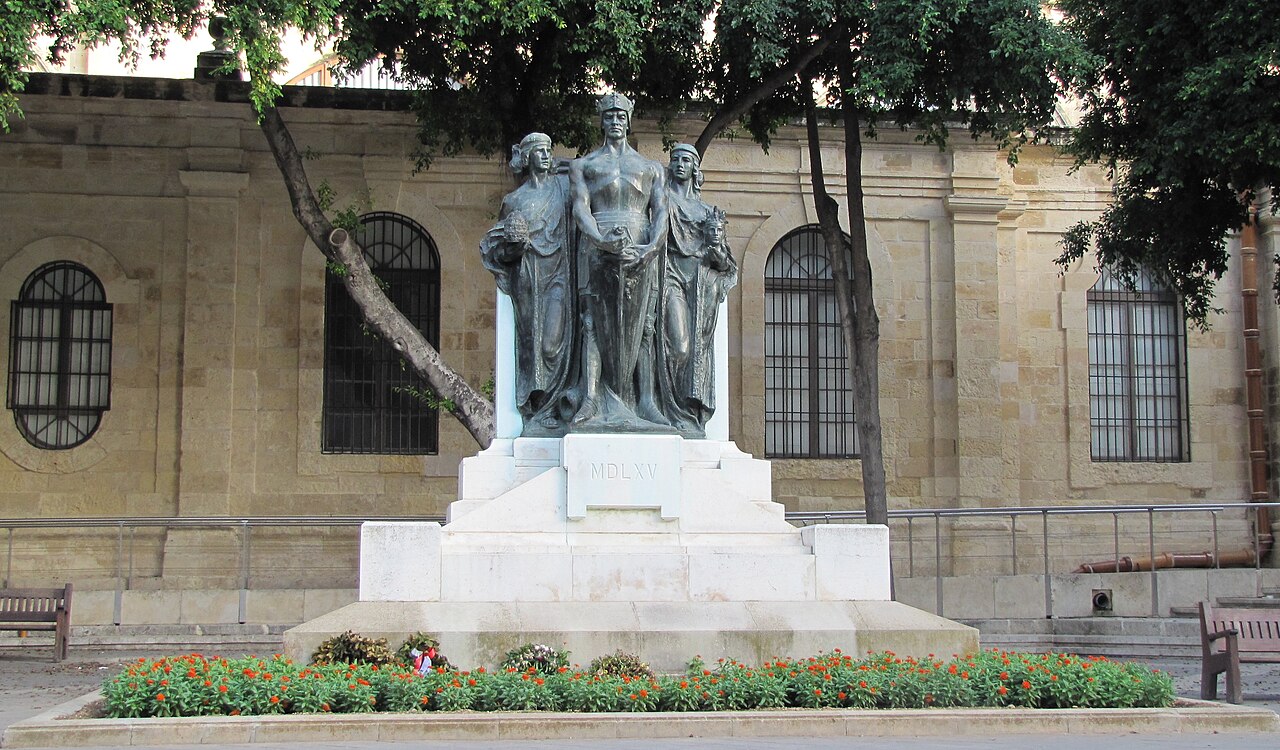 Great Siege Monument by Antonio Sciortino