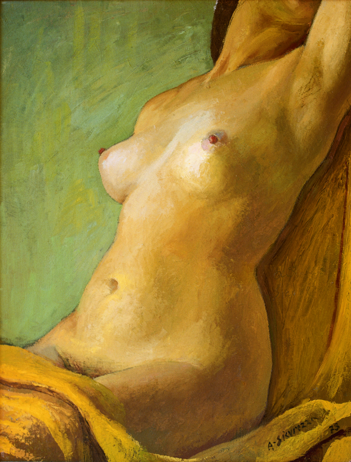 Female Torso. by Antonio Sicurezza