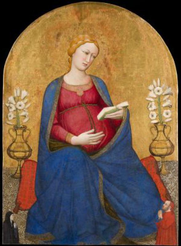 Madonna del Parto by Antonio Veneziano