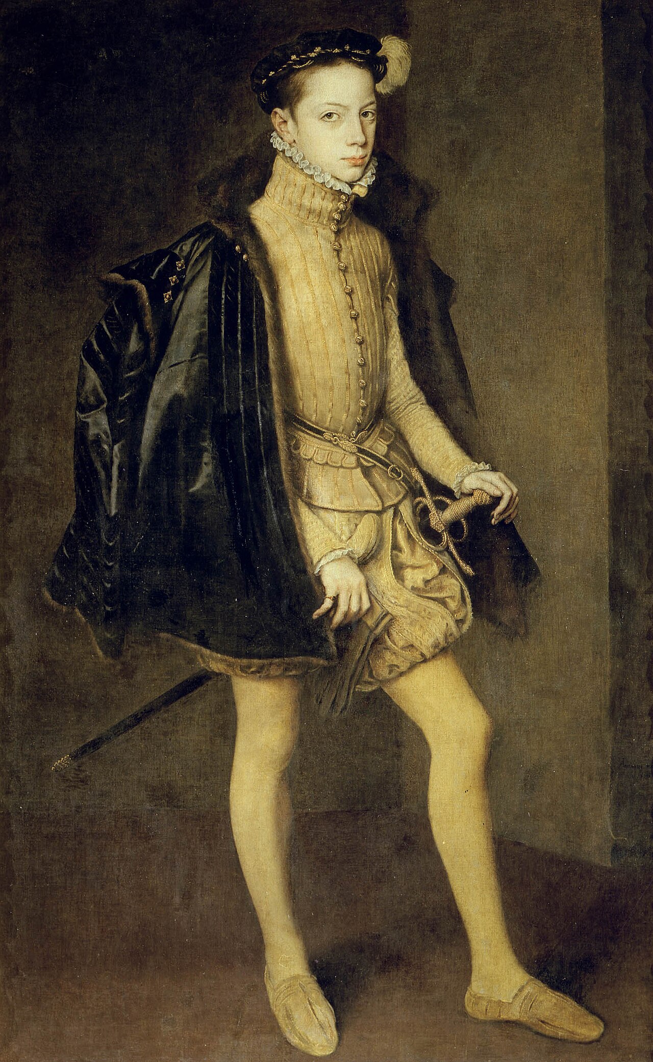 Portrait of Alexander Farnese by Antonis Mor